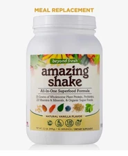 Amazing Shake All In One Meal Replacer Nutritional Shake  Vanilla 2.2lbs Sealed