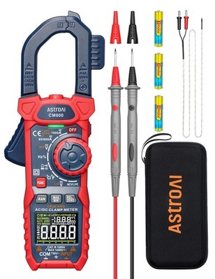 AstroAI Inrush Digital Clamp Meter 1000A TRMS 6000 Counts