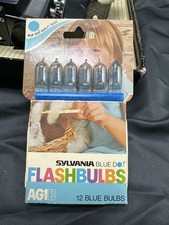 Vintage Sylvania AG1B Flash Bulbs Box Of 12