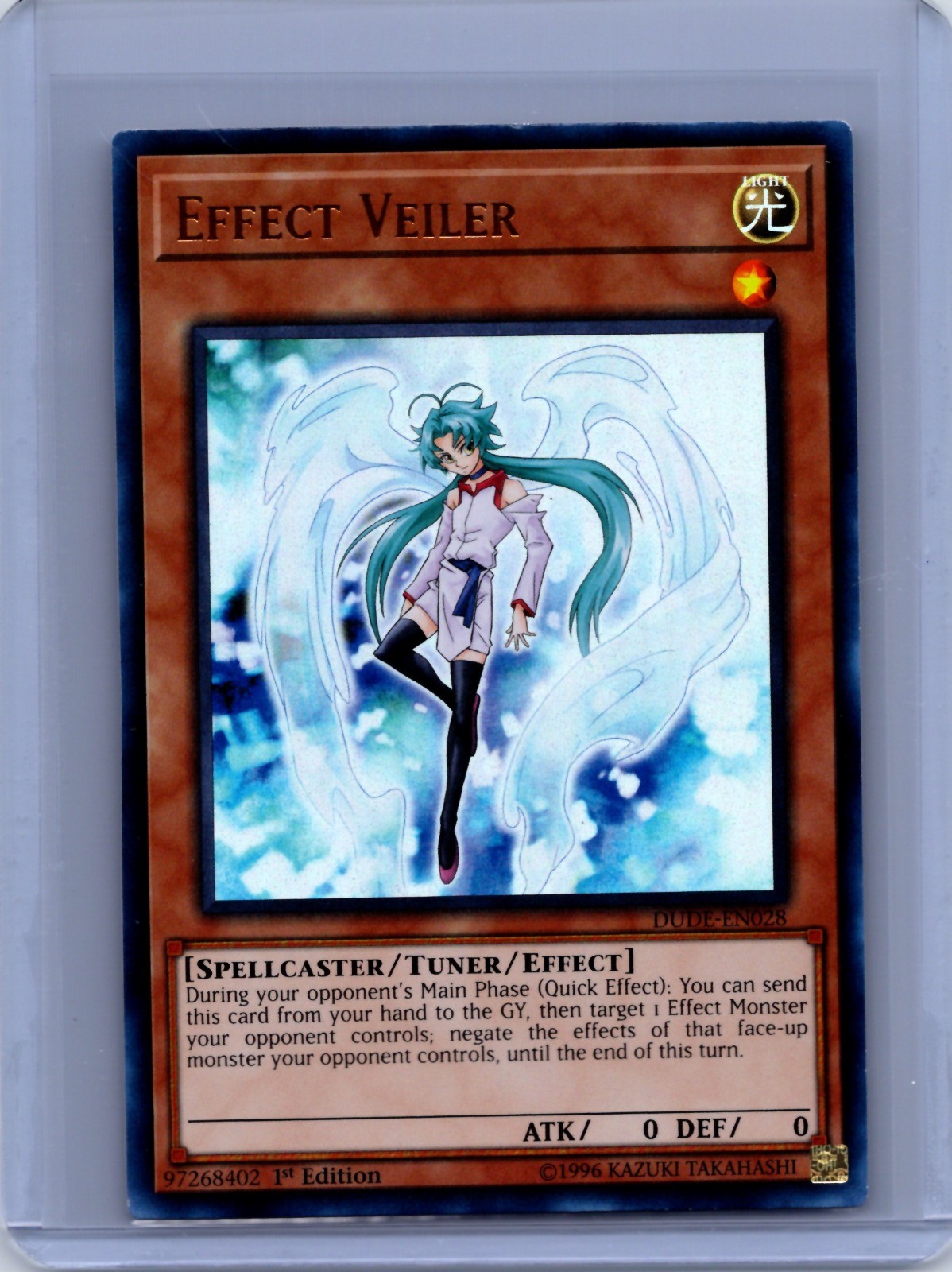 Effect Veiler 1st Edition Ultra Rare Duel Devastator DUDE-EN028 LP