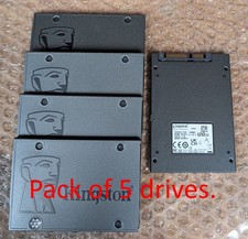 Lot of 5 Kingston 120GB 2.5" SSD SQ500S37/120G - New, open box, never formatted.