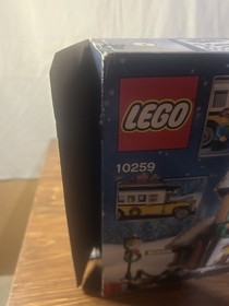 Lego Creator Exp Winter Village 10259 - Train Station - Incomplete , Instr, Box