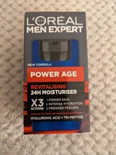 L'Or�al Men Expert Power Age Moisturiser, 50ml, Hydrating & Revitalising for Men