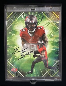 2025 Fanatics Emanate Emeka Egbuka Rookie On Card Auto /99 🔥 Bucaneers