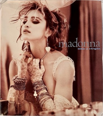MADONNA Like A Virgin Japan Promo Poster 1984 23” X 20.5” | eBay