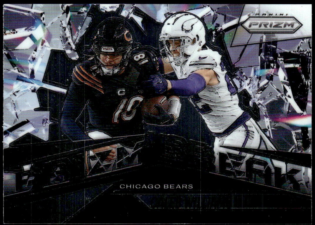 2025 Panini Prizm #3 Caleb Williams Prizm Break F5