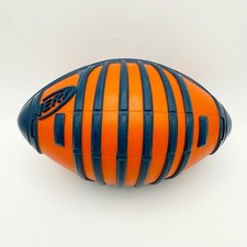 Hasbro Nerf Sports Football 9" Blitz All Weather Orange Blue Rubber Grip 2012