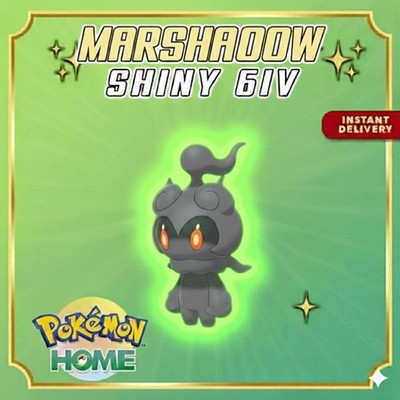 Marshadow | Pokémon HOME | Shiny 6IV | Battle Ready