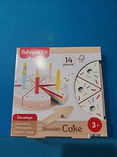 Fisher-price Wooden Cake 14 Pieces