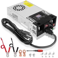 Adjustable Power Supply with LED Display 110V AC to 24V DC Converter 600W 12.5A