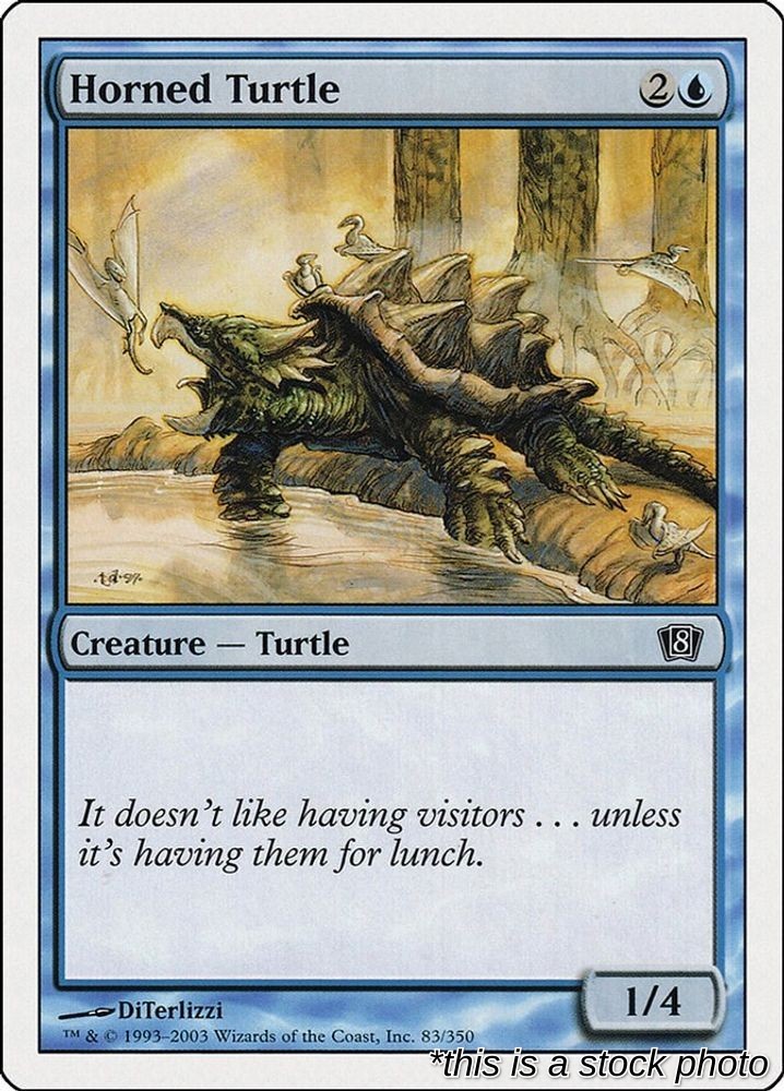 Horned Turtle 8th Edition #83