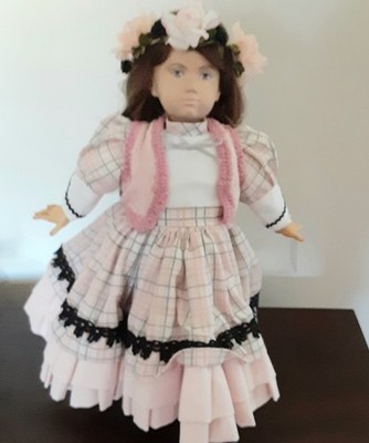 Edna Hibel  Amy Lou  Doll Bambolina Collection wooden Vers H41   2/10