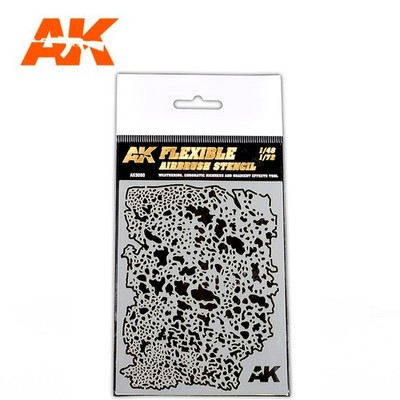 AK Interactive AK9080 1/48-1/72  Flexible Airbrush Stencil