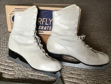 Ice Skates Vintage Women's size 7 white leather