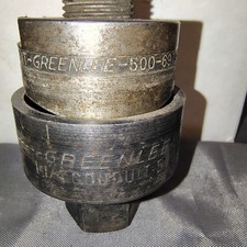 Greenlee 1 1/4" Set di Punzoni per Condotti per Foro in Metallo Liscio Knockout 