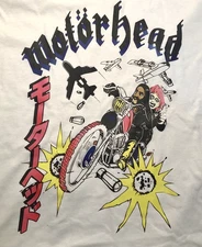 M White Motorhead Tshirt
