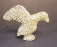 Inuit Soapstone Ptarmigan Bird Markosie Paregatyk