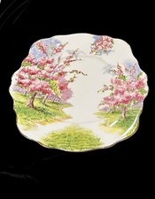 Royal Albert Blossomtime Bone China Decorative Plate Multicolor Floral England