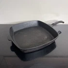 Vintage Wagner Ware Sidney O Square Cast Iron Skillet #1220 11"x11"