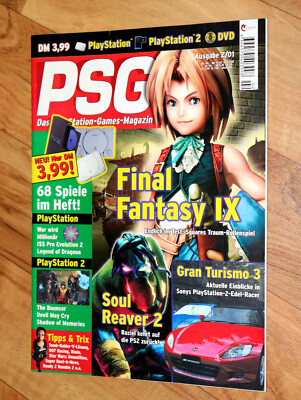 Playstation Magazin Breath of Fire IV Tomb Raider Red Faction Final Fantasy IX 