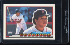 1989 TOPPS BIG BASEBALL #142 CARLOS QUINTANA ROOKIE RC BOSTON RED SOX