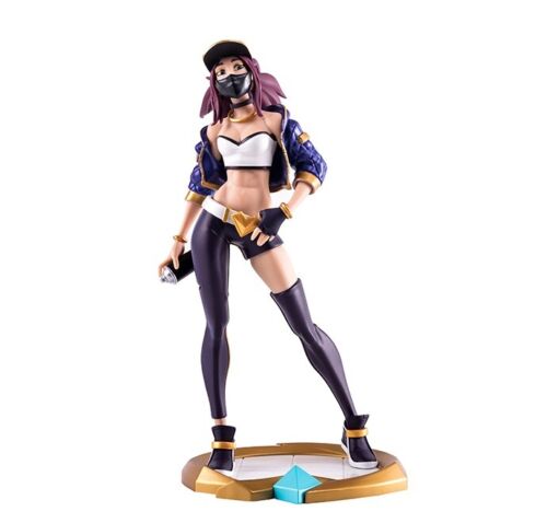 New Authentic Limited League of Legends K/DA Akali Unlocked Statue figure