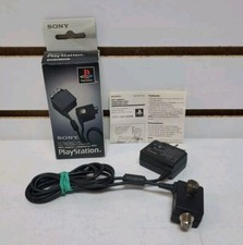 OEM Sony PlayStation RFU Adaptor SCPH-1061, 94046 w/Box  Manual, Tested