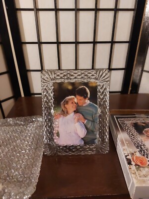 Vintage Centurion Collection  Madison  3.5  x 5  Lead Crystal Frame