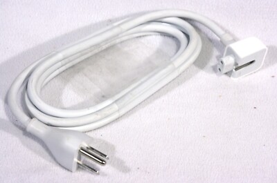 Genuine Apple Computer Power Adapter Cable - Grounded - 2 Prong Magsafe