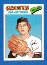 1977 Topps #370 John Montefusco NM+ *CENTERED* San Francisco Giants