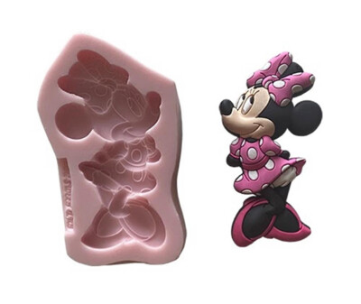 Minnie Mouse Cake Mould MINNIE MOUSE CUTE Silicone Mold, Food - Main Image