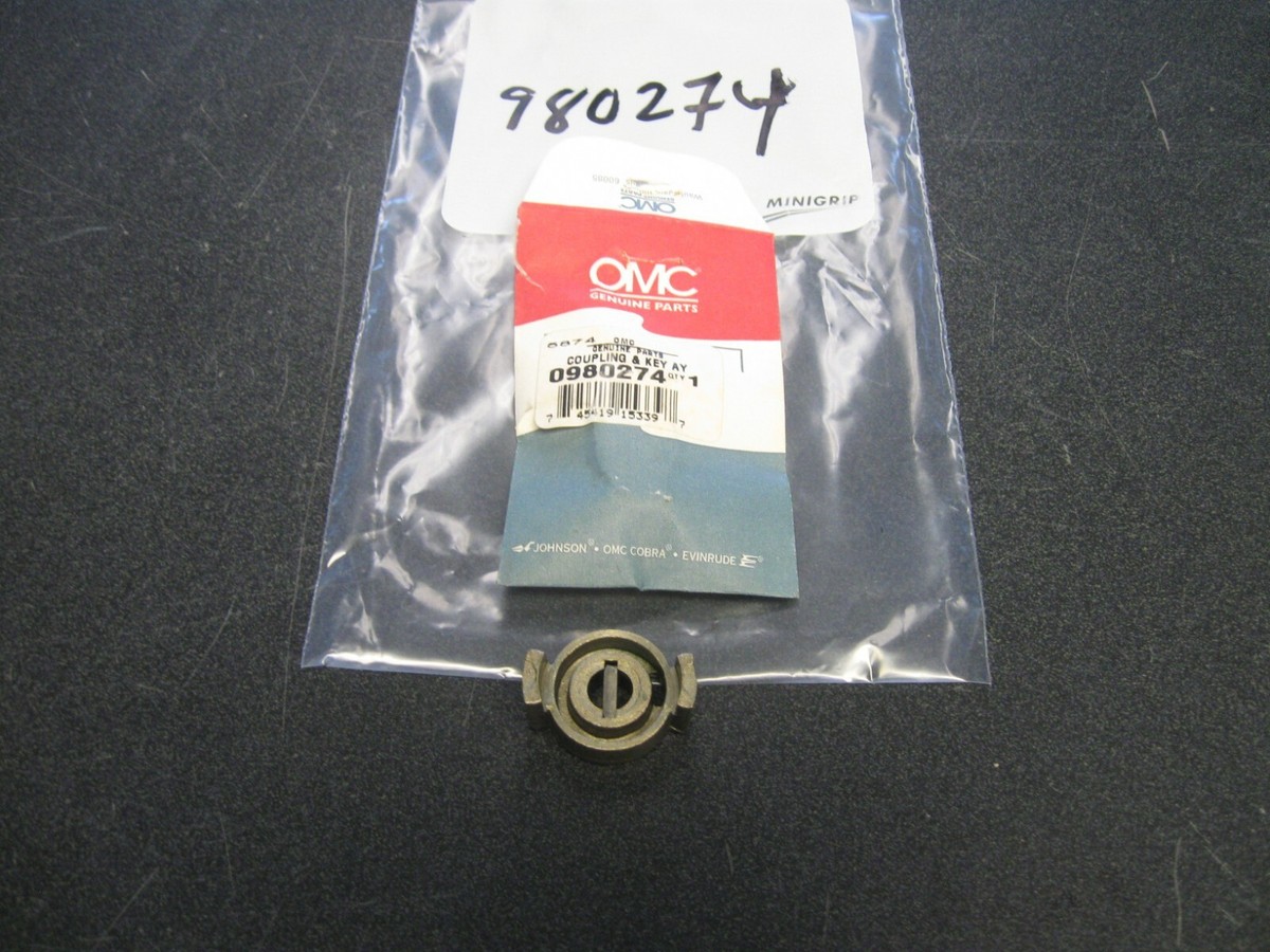 OMC Stringer Tilt Motor Coupling 980274 908382 for sale