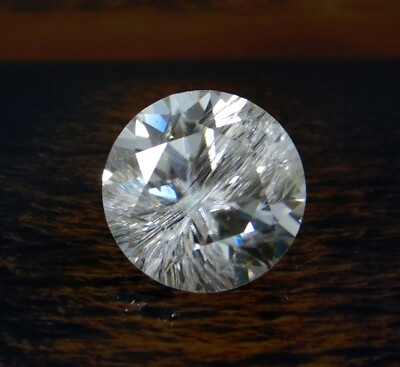 CERTIFIED 4.50 Ct Natural Moissanite Round Cut White D Color VVS1 Loose Gemstone
