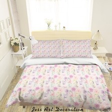 3D Fresh Floral Art Pattern Quilt Cover Set Duvet Cover Bedding Pillowcases