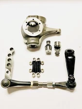 CHEVY 10 BOLT COMPLETE 1-TON CROSSOVER HIGH STEER KIT-W/ KNUCKLE, BALL JOINT