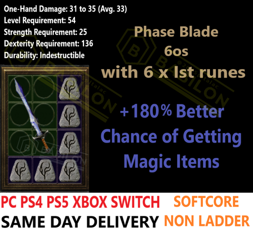 ✅PC PS4 PS5 XBOX SWITCH✅ BARBARIAN ALL BEST ITEMS BUILD DIABLO 2 RESURRECTED D2R - Picture 94 of 138