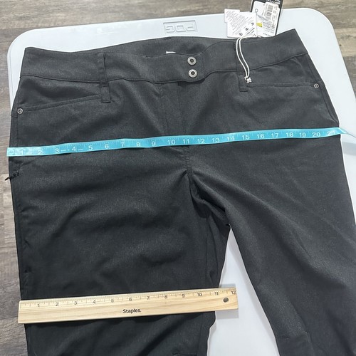 Exofficio Ometti Pants Lightweight water repellant Black Size 16 New - Picture 15 of 16