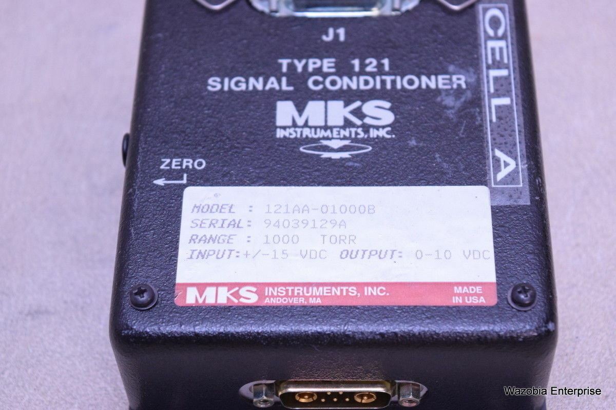 MKS INSTRUMENTS TYPE 121 SIGNAL CONDITIONER 121AA-01000B | eBay MKS INSTRUMENTS TYPE 121 SIGNAL CONDITIONER 121AA-01000B | eBay