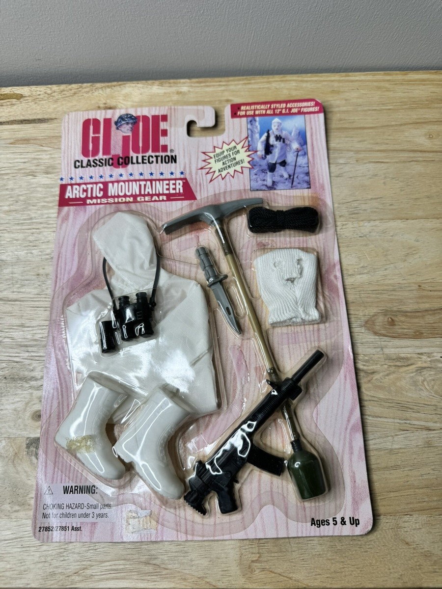G.I. Joe Classic Collection Arctic Mountaineer Mission Gear