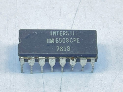 Intersil IM 6508CPE 7818 / IM6508CPE7818 Micro Circuit Memory Digital Pack of 6 - Picture 2 of 6