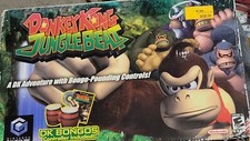 Donkey Kong Jungle Beat Nintendo GameCube GC w/DK Bongos NOS New