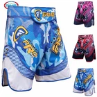 FARABI MMA Shorts Muay Thai Cage Fight Kick Boxing Training Boxing Shorts XS