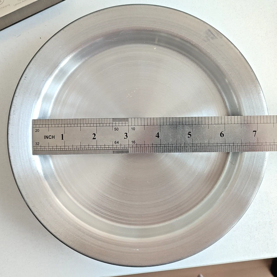 6,5 Zoll Kunefe Platte 6 Stück VOLL Aluminium Tablett Kunafa Konafa Kadaifi K... - Bild 3 von 4