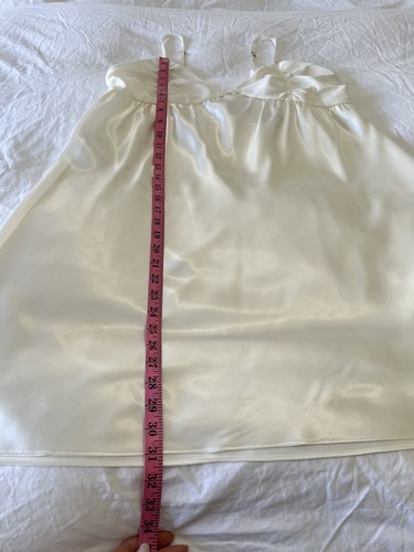Vera Wang | Slip Dress Lingerie | Ivory Off White | Women’s Size XL | Bridal NWT - Picture 4 of 8