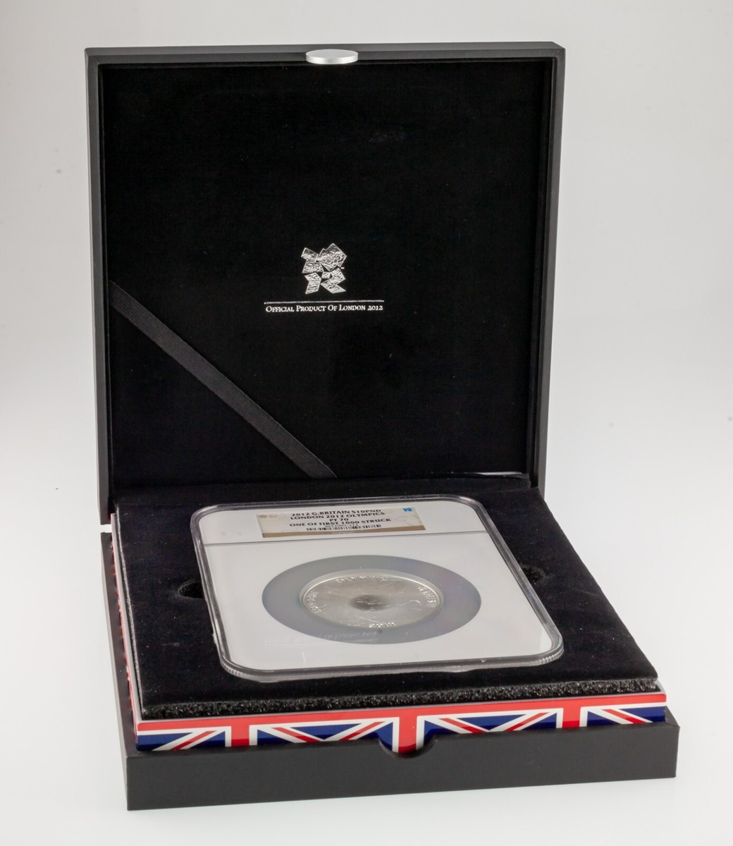 2012 Great Britain S10PND 5 Oz. London 2012 Olympics Siler