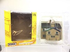 Scenix EM6005 OO Gauge Victorian Semi-Detached House Backs (Half Profile)