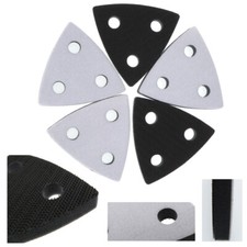 3 Hole 80 mm Triangular Hook & Loop Interface Pads for Sanding Disc Backing Pads