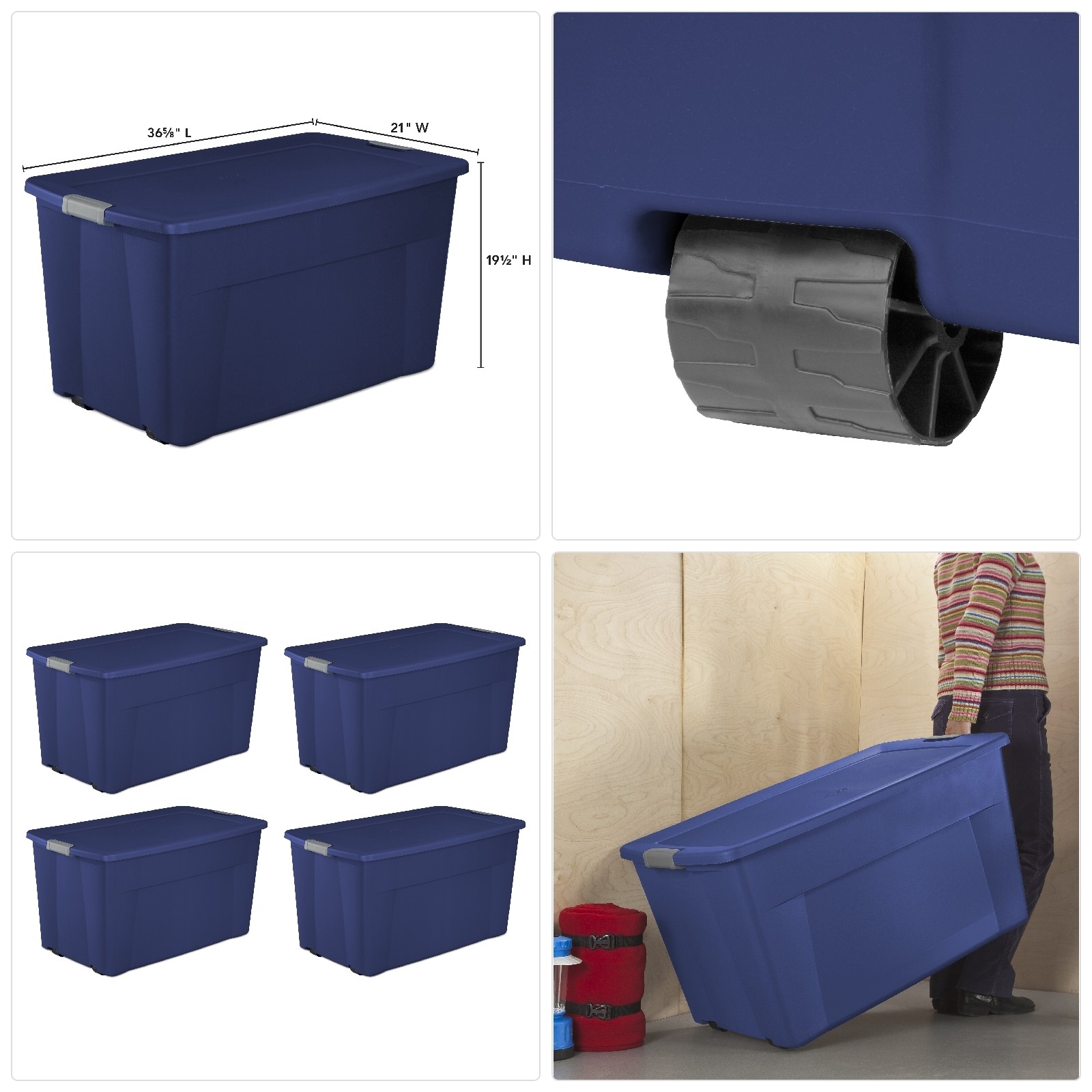 45 gallon bin