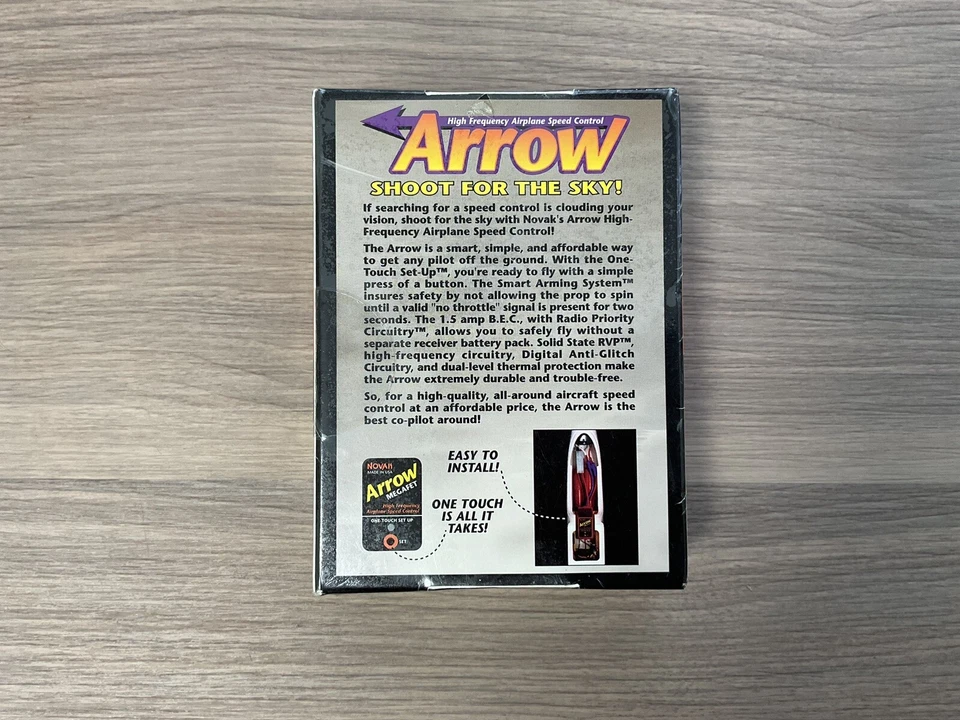 Vintage Novak Arrow ESC 1300 #1300 BRAND NEW SEALED COMPLETE - Image 2 of 3