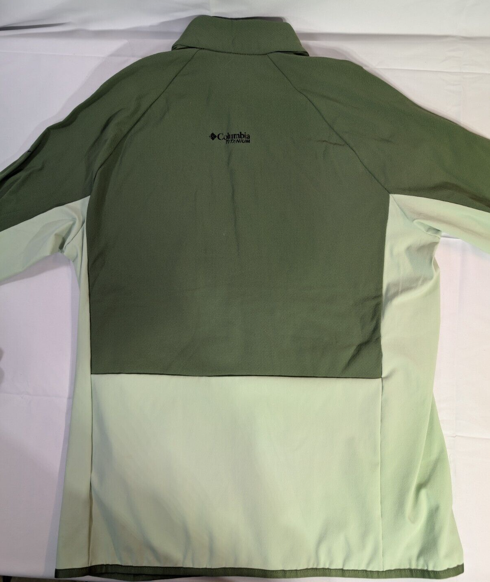 Mens Columbia Titanium Omni-Shield Spectre Ridge Full Zip Tech